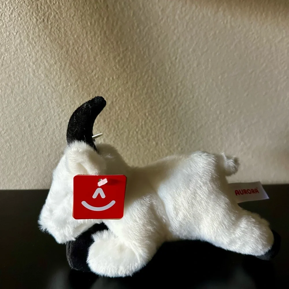 NWT Aurora Rocky Mountain Goat 8” Eco-Friendly Mini Flopsie Stuffed Animal